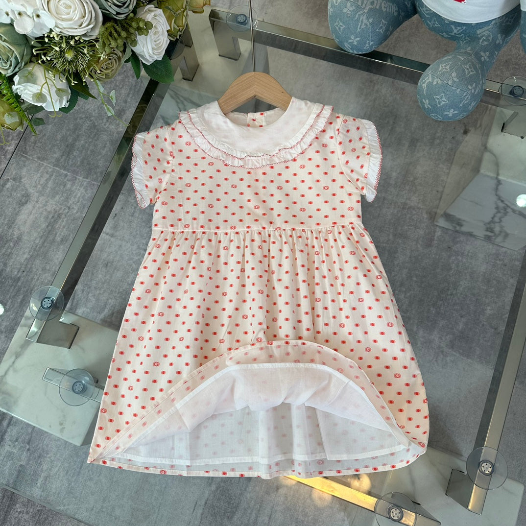 0528 Doll neck dress