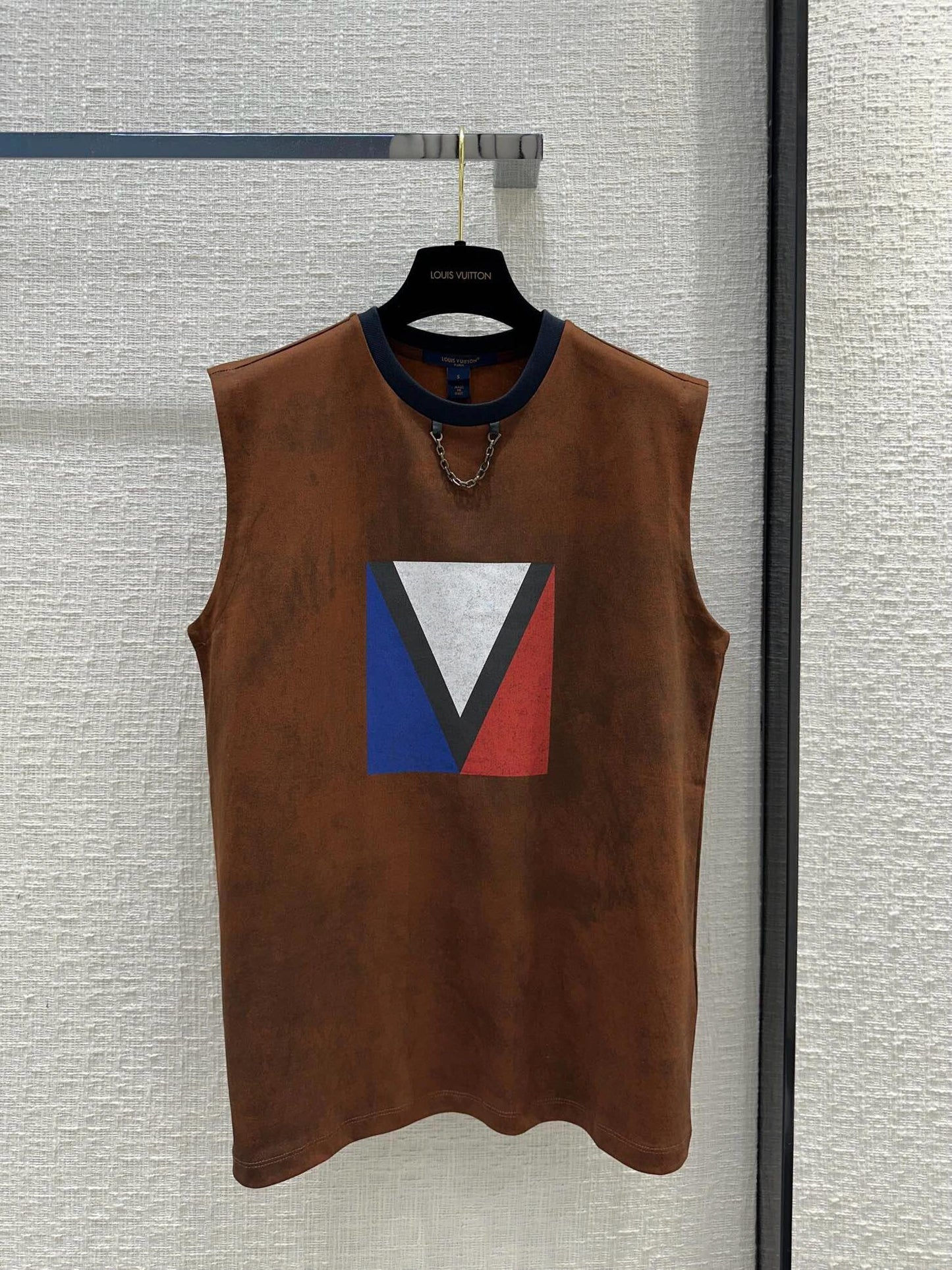 0528 geometric pattern vest