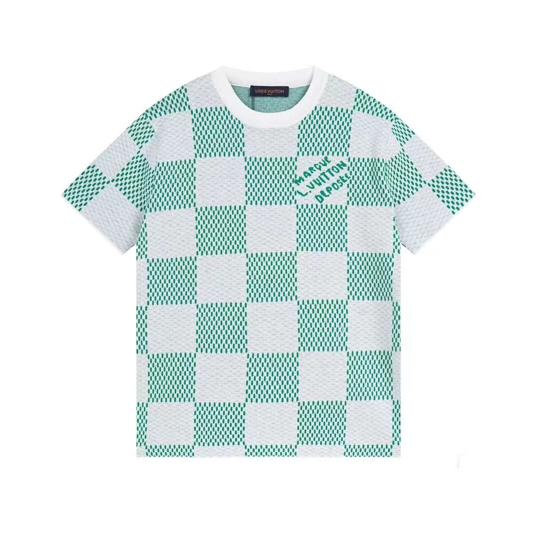 0528 Classic plaid T-shirt