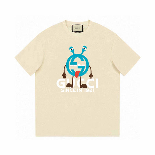 Cartoon Man Printed T-shirt