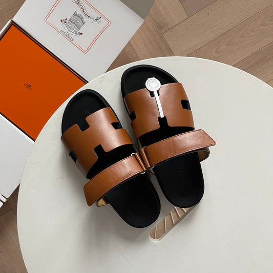 0425 The latest summer calfskin functional sandals