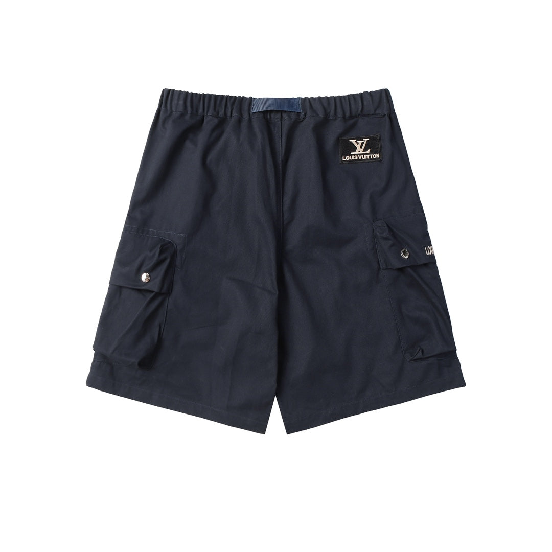 0717 Cargo style belt shorts