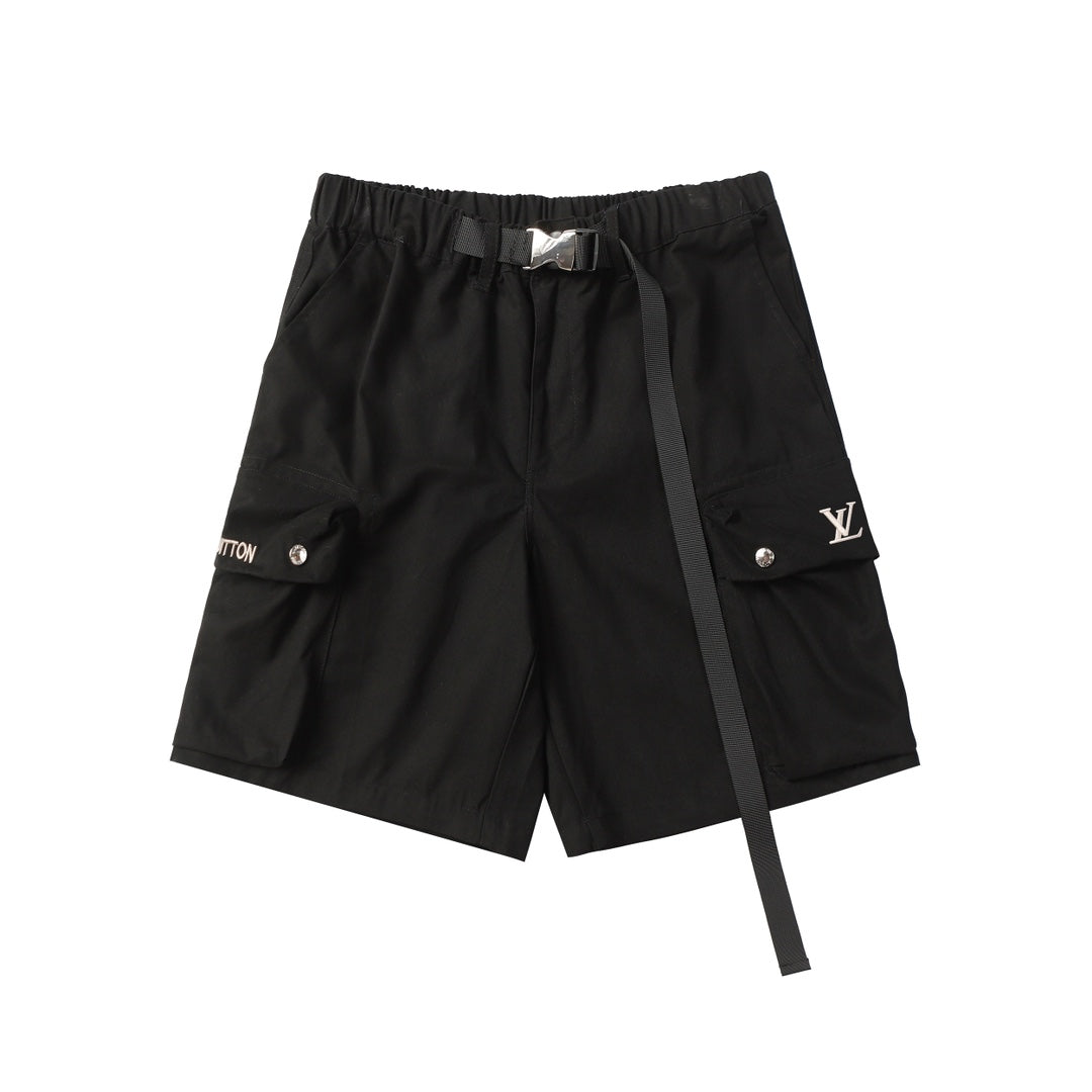 0717 Cargo style belt shorts