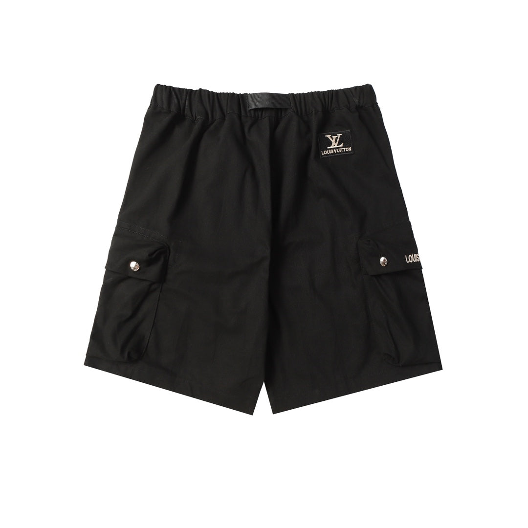 0717 Cargo style belt shorts