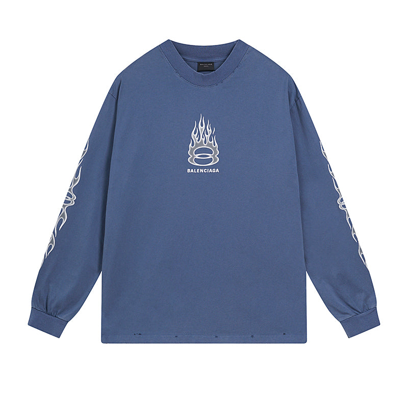 0730 New simple retro comfort sweatshirt