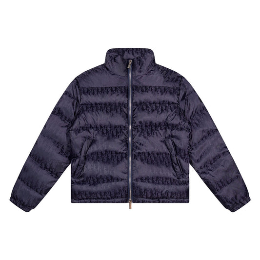 1021 New jacquard fabric down jacket