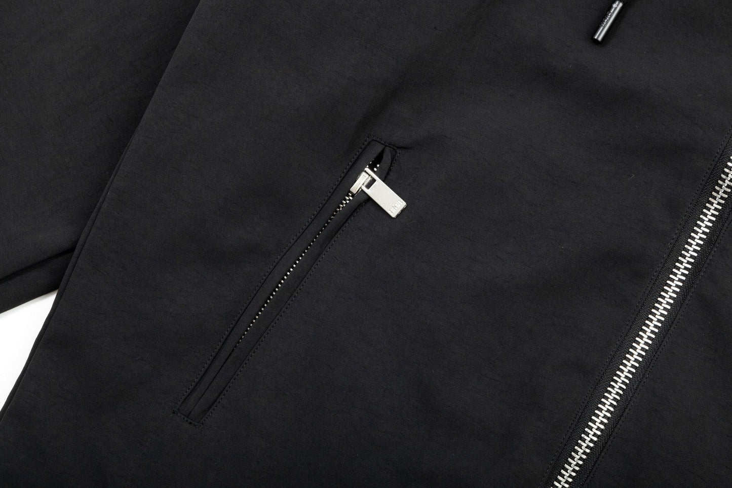 1021 New high quality embroidered vintage zipper hooded trench coat