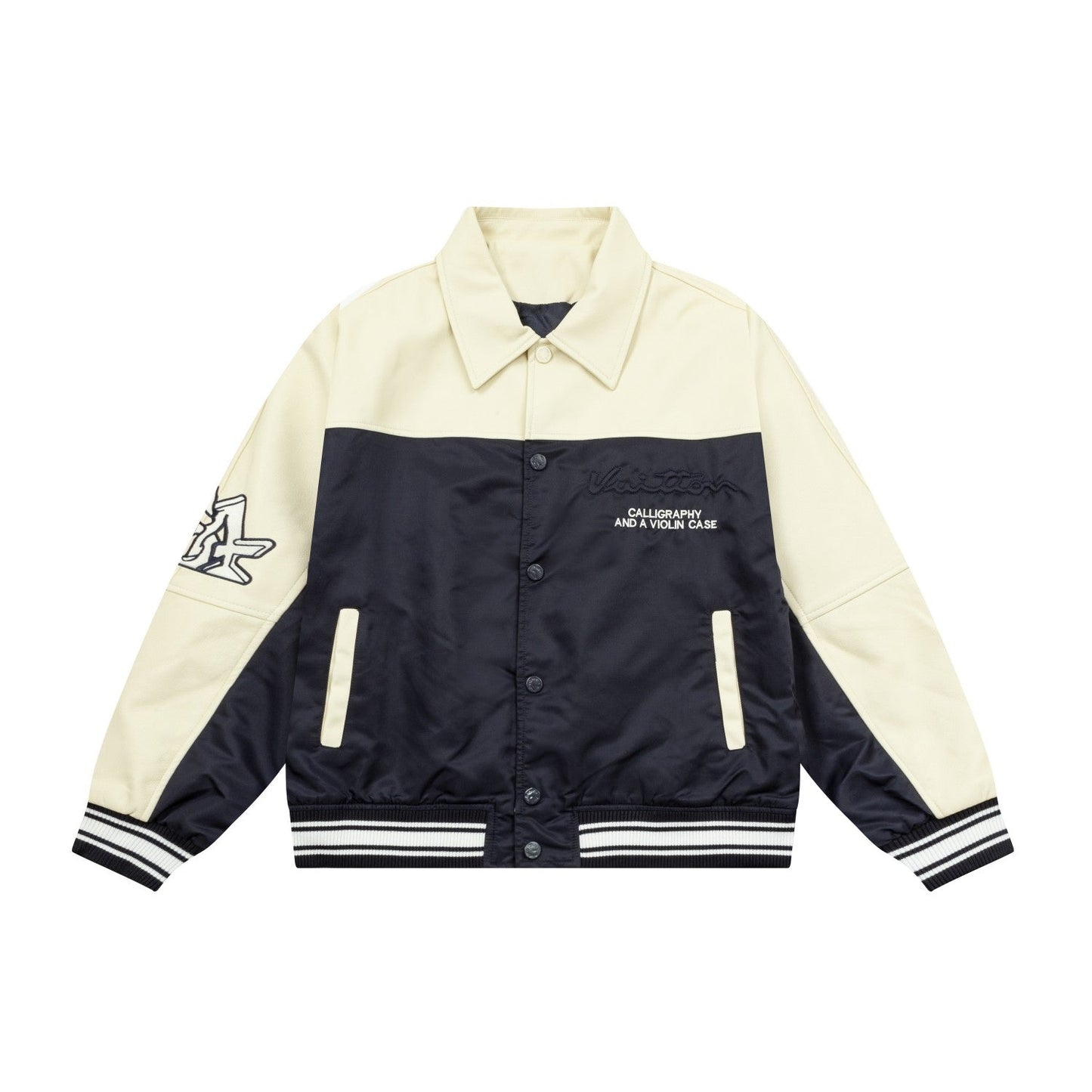 1111 New top of the line color patchwork baseball jacket