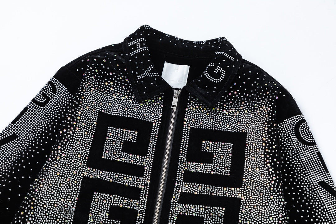 1111 New top of the line beaded shiny jacket