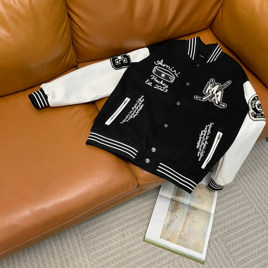 1119 New classic heavy heavy baseball jacket