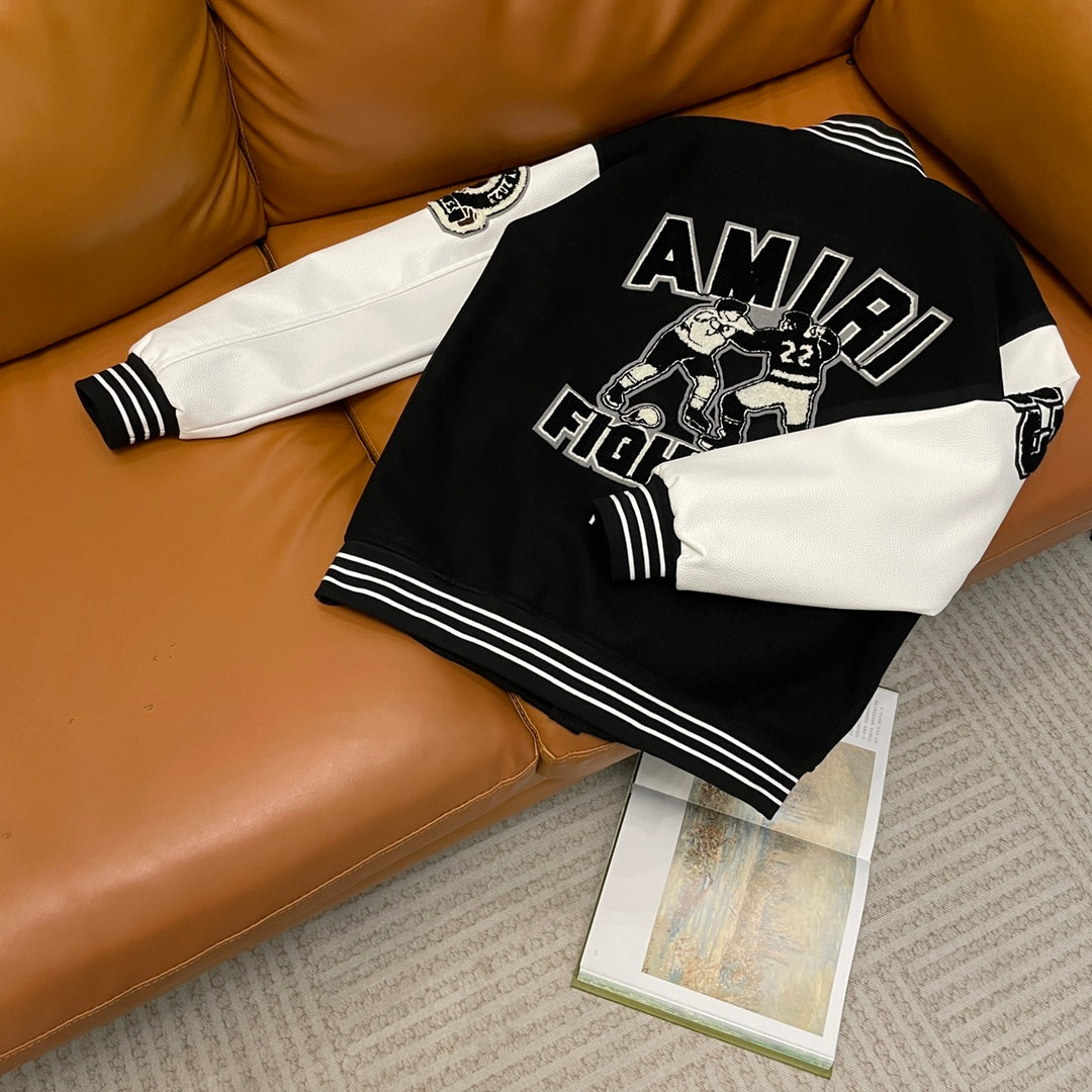 1119 New classic heavy heavy baseball jacket