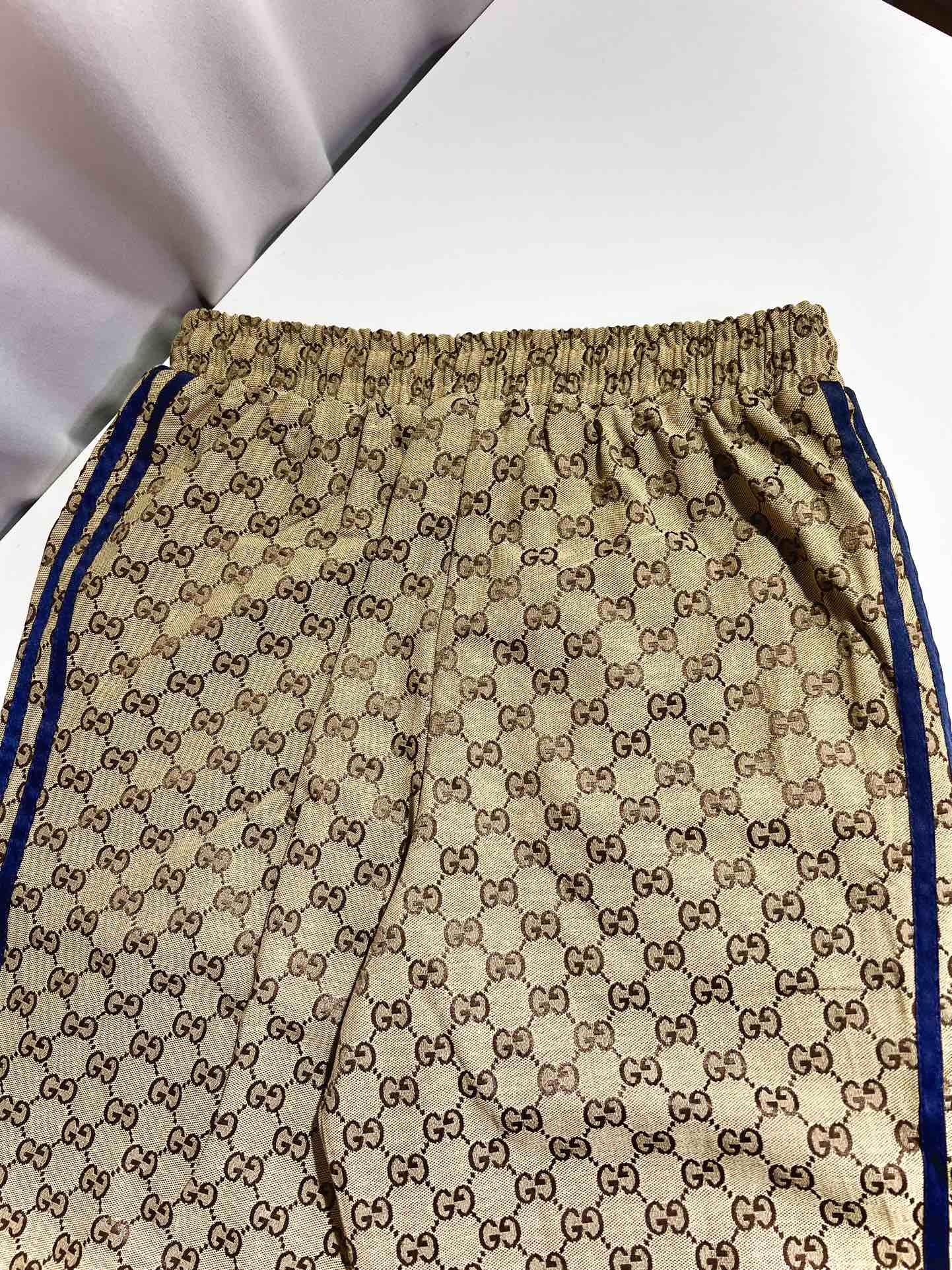 1119 New style jacquard pants with bunched feet