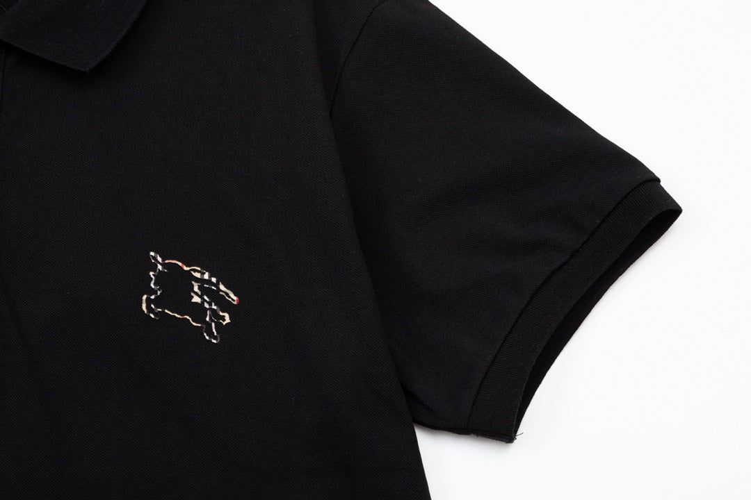 1203 New monogram embroidered collar POLO shirt