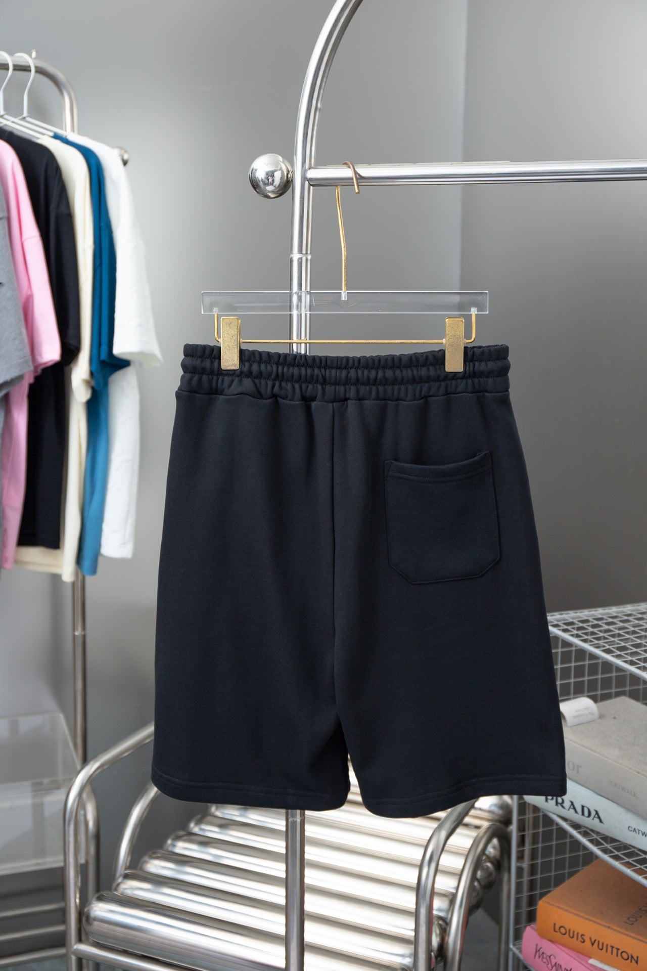 1211 New high quality pure cotton circle shorts