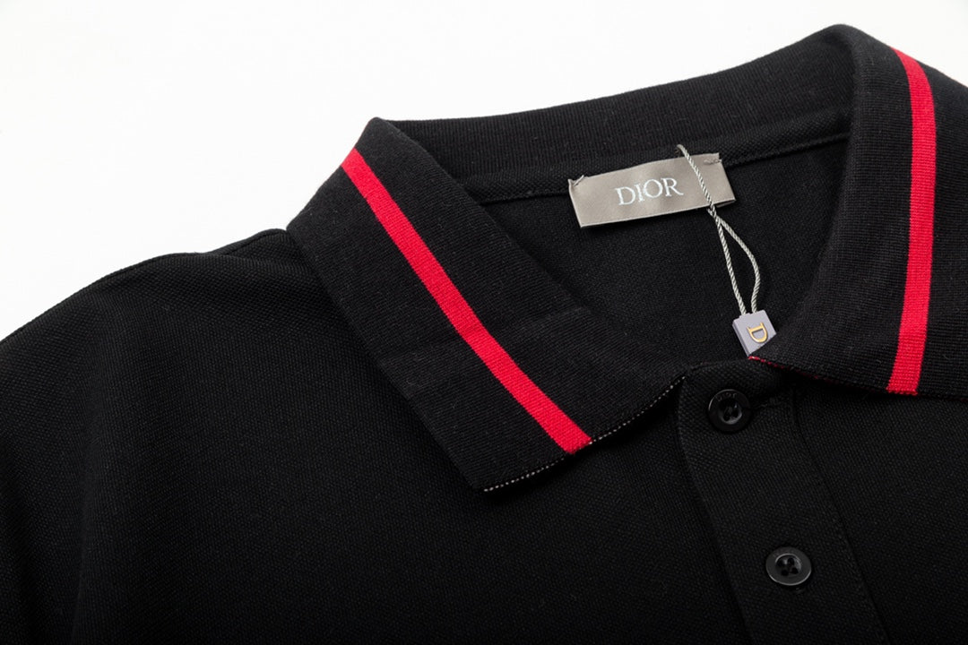 1211 New classic back neck monogram polo shirt