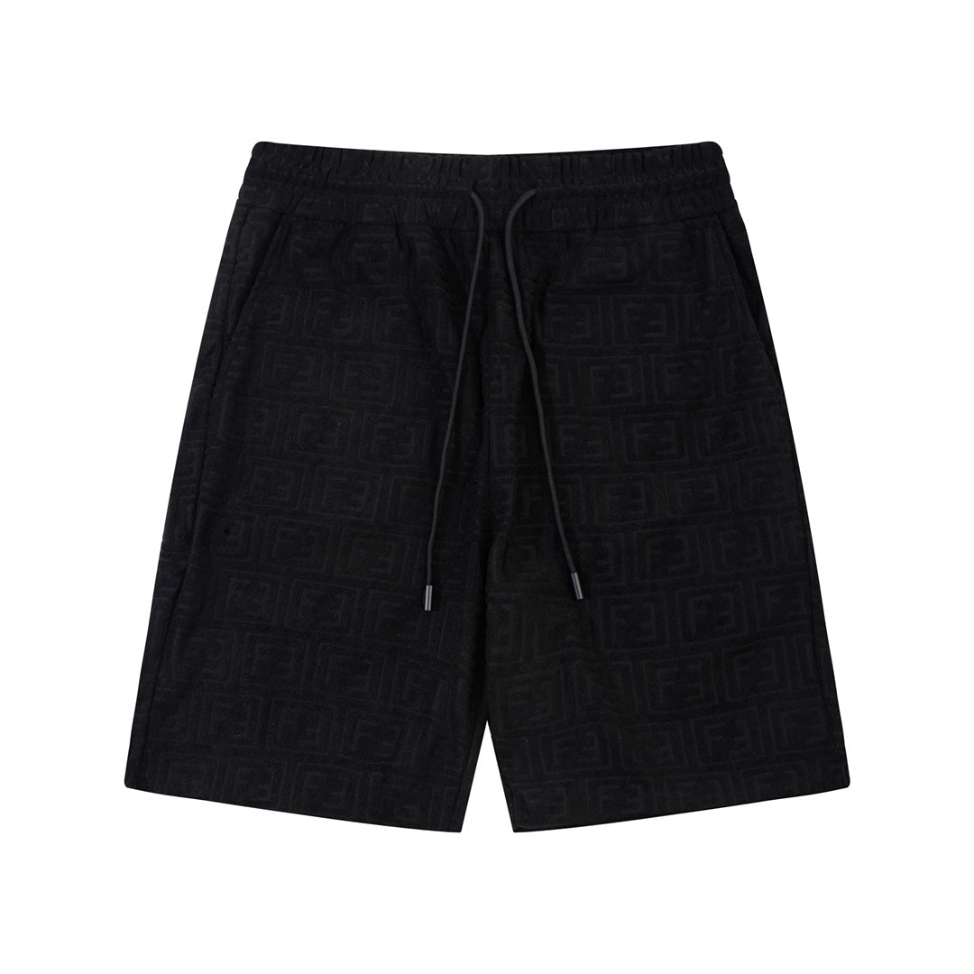 1211 New plaid jacquard towel shorts