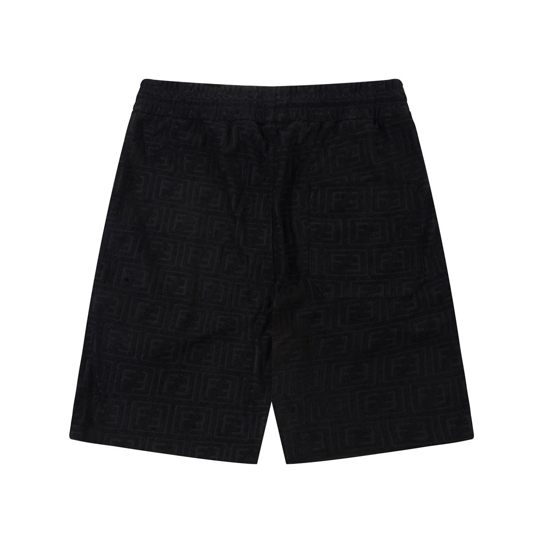 1211 New plaid jacquard towel shorts