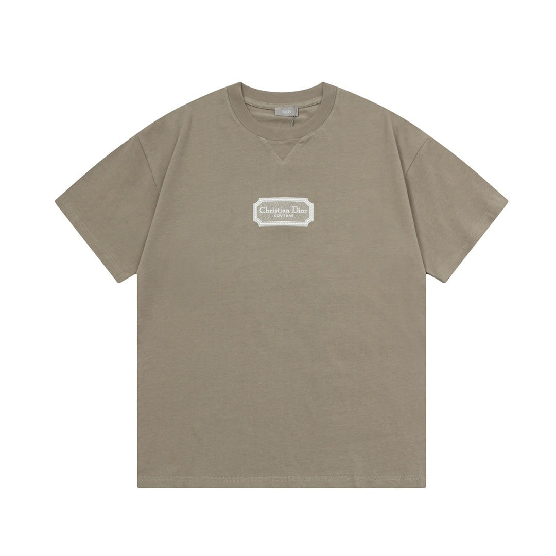 1219 monogram classic silver frame T-shirt