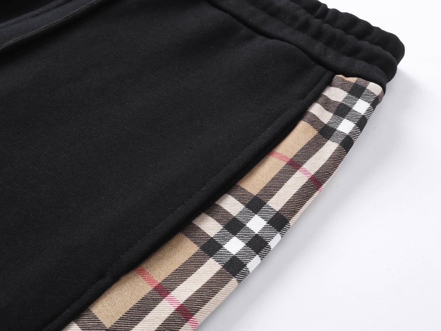 0205 High quality classic plaid color matching casual shorts