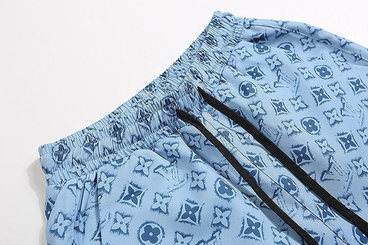 0205 New feature printed beach shorts