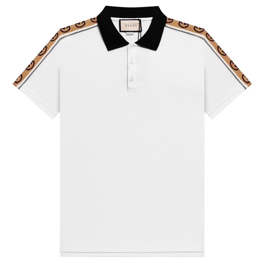 250212 Classic high quality jacquard polo shirt