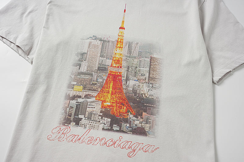 250212 New white sunscape direct print for old T-shirts