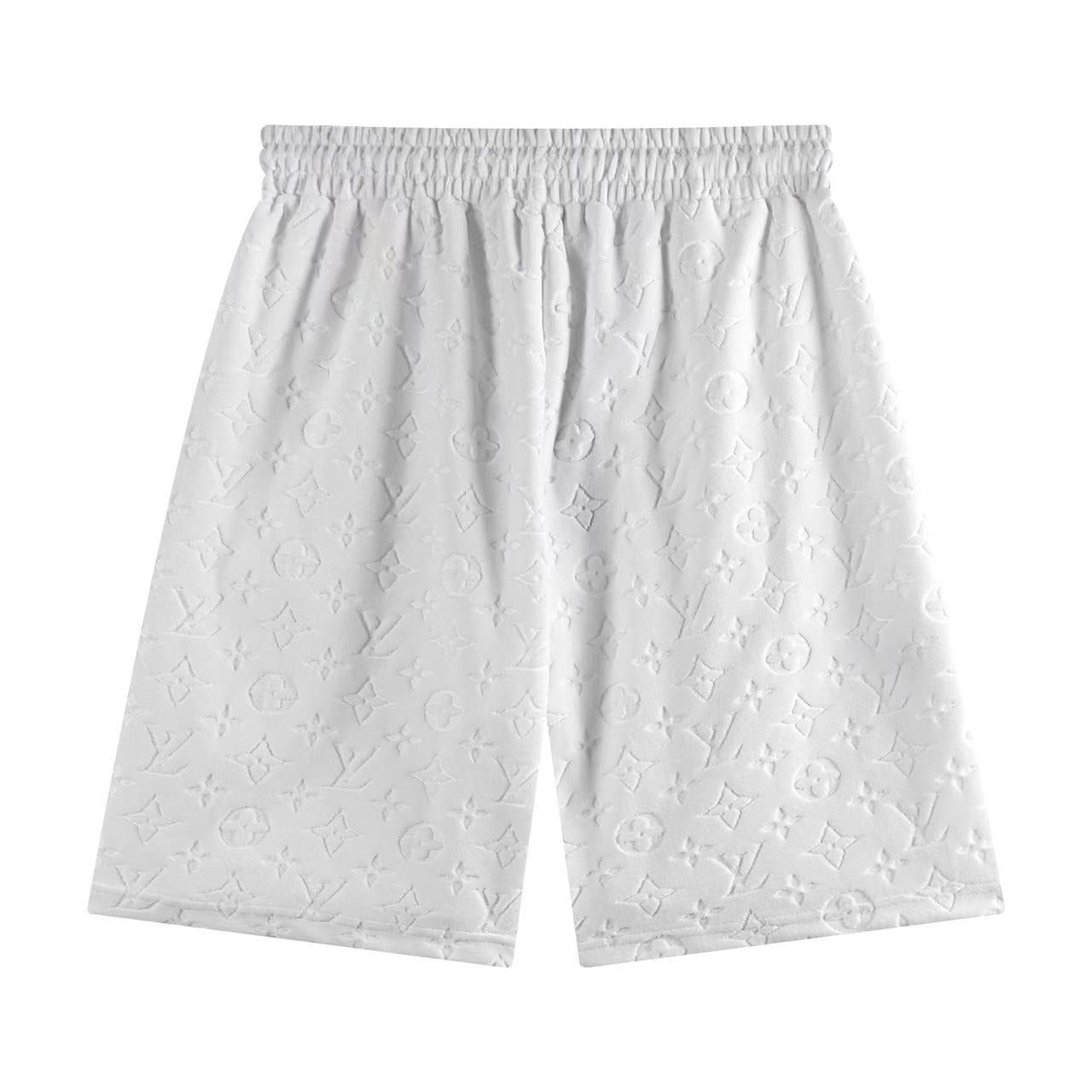 250212 New soft jacquard velvet shorts