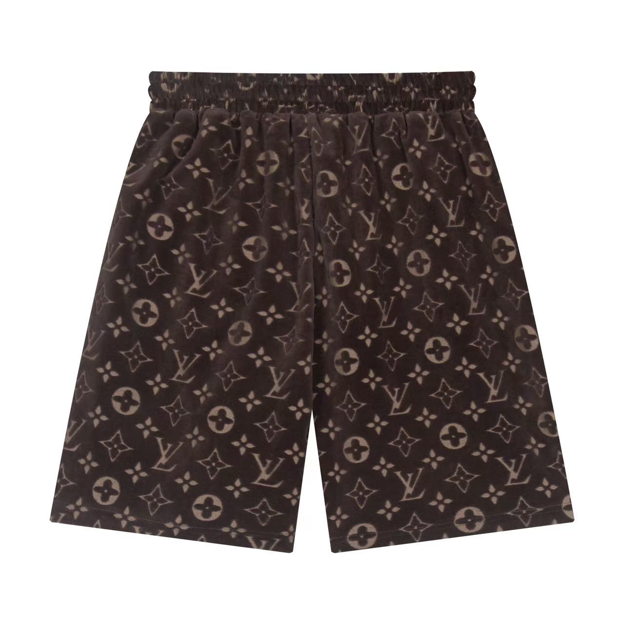 250212 New soft jacquard velvet shorts