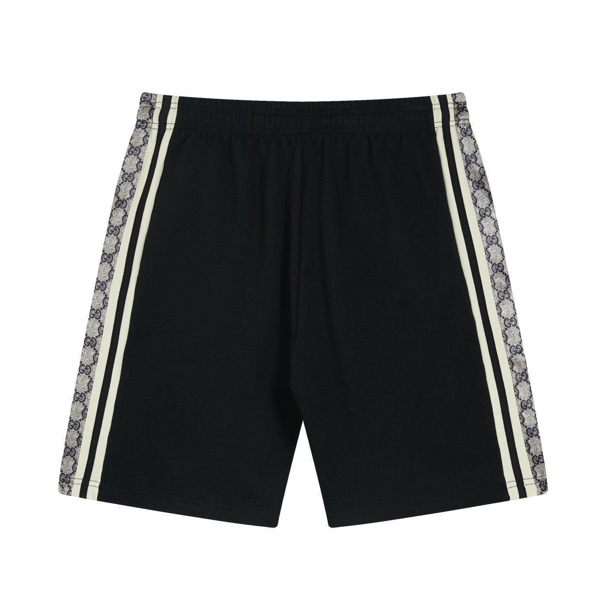 250212 Classic ribbon patchwork knitted cotton shorts