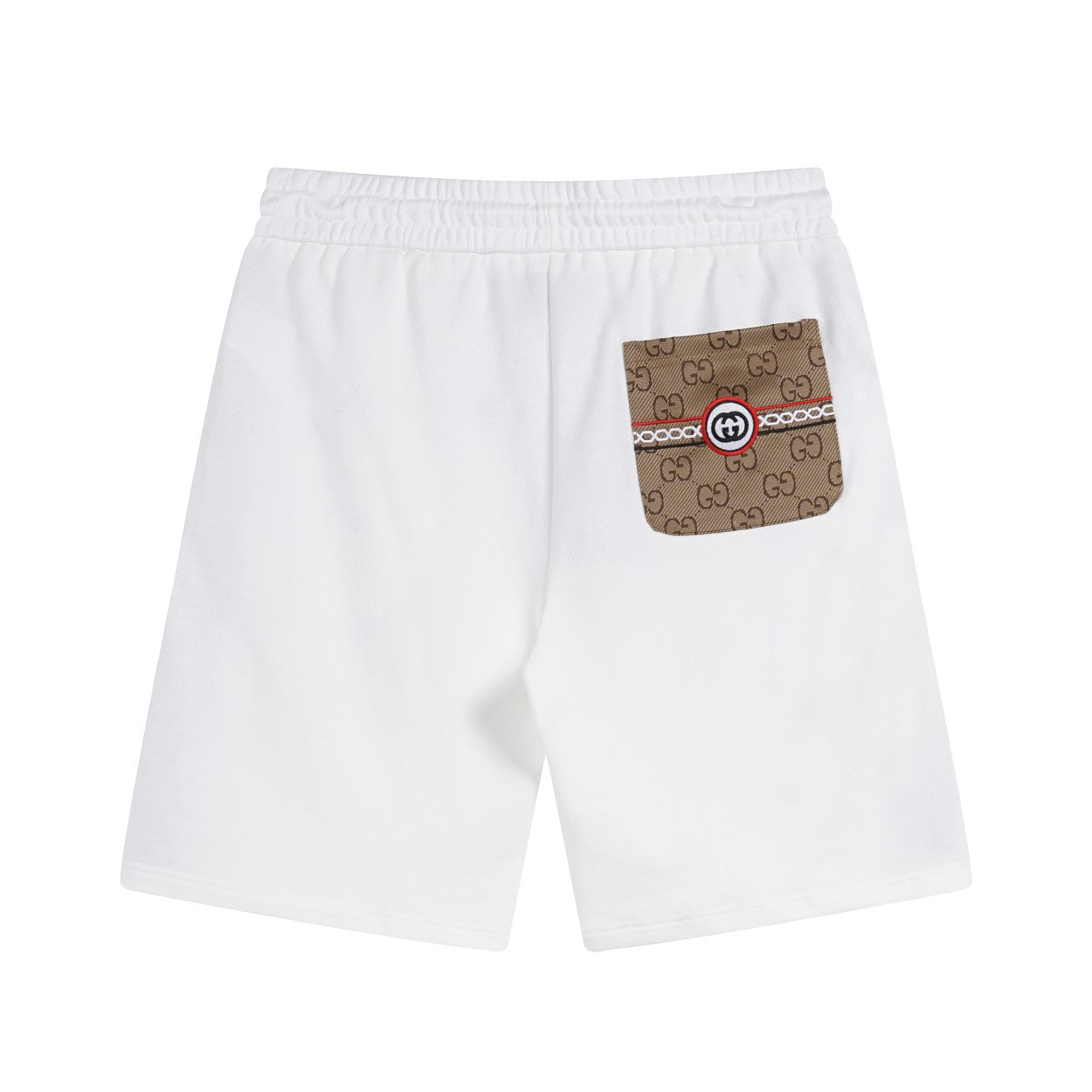 250212 Classic simple three-dimensional embroidered cotton shorts