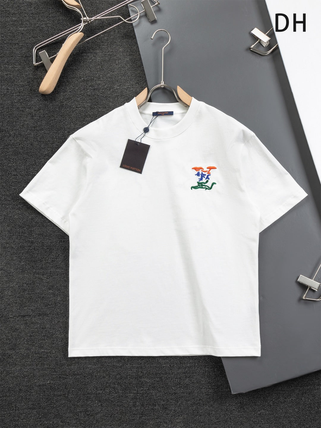 250212 New personalized rainbow print T-shirt