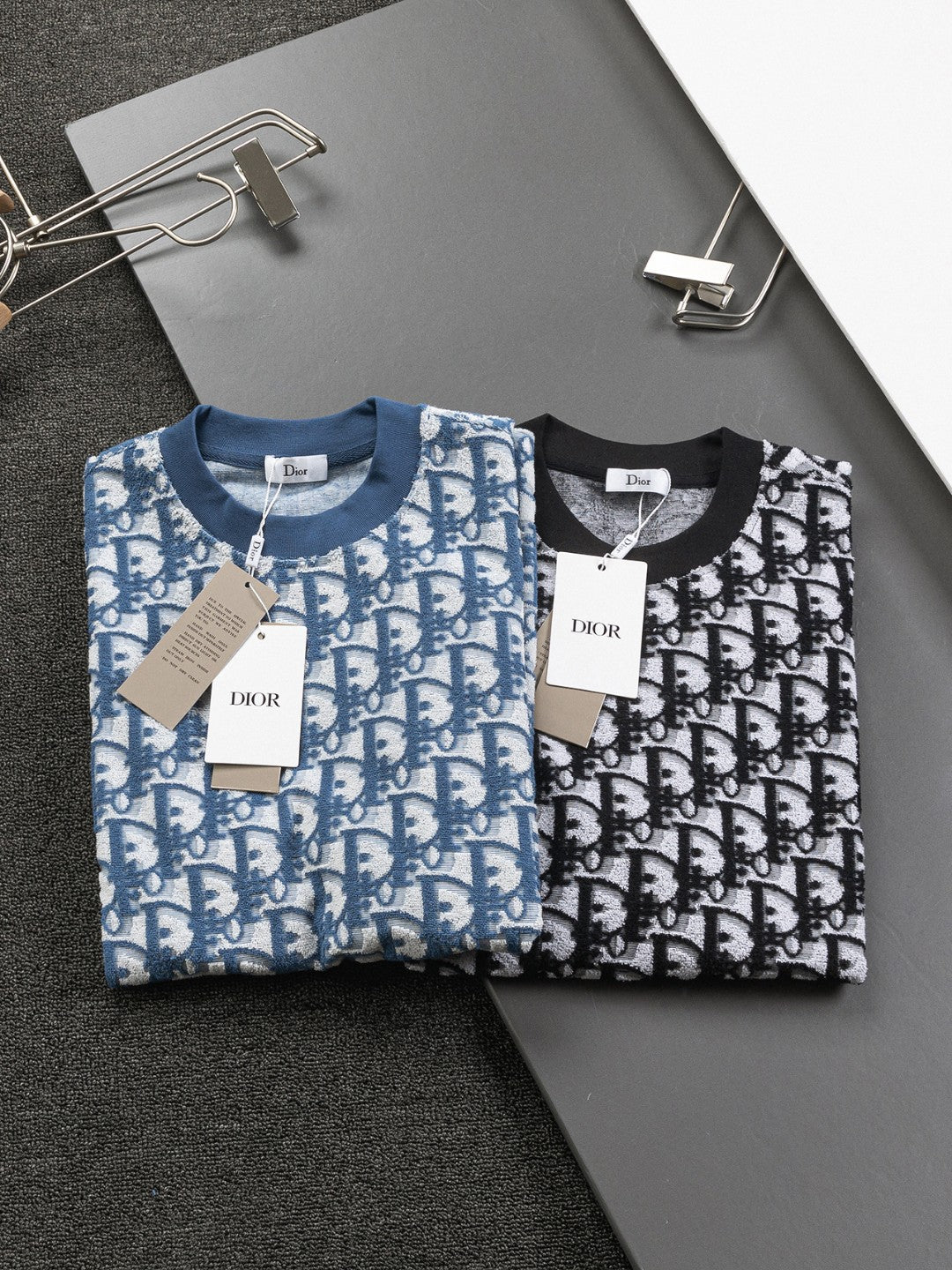 250218 New full print knit T-shirt