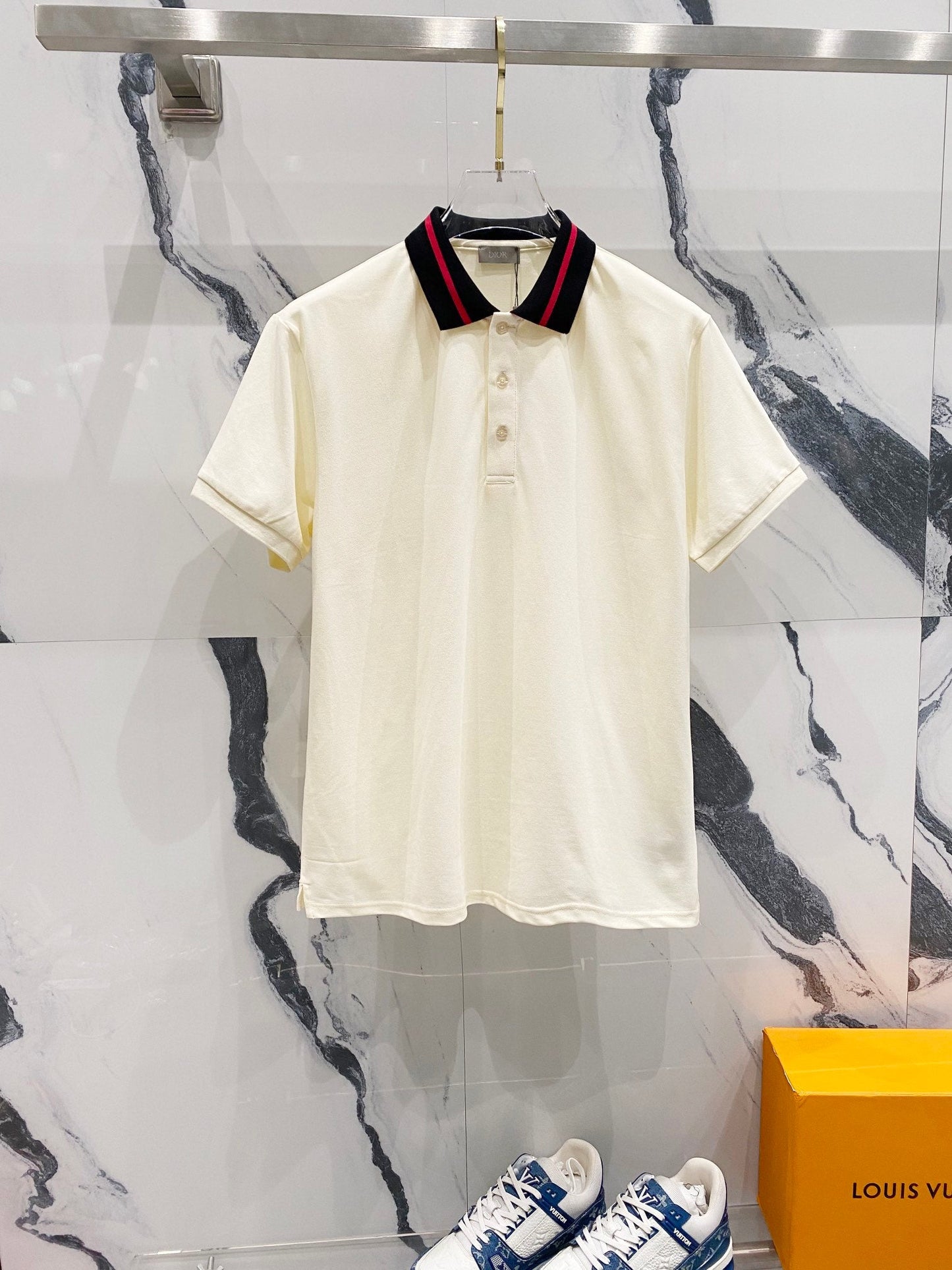 250218 New business fashion polo shirt