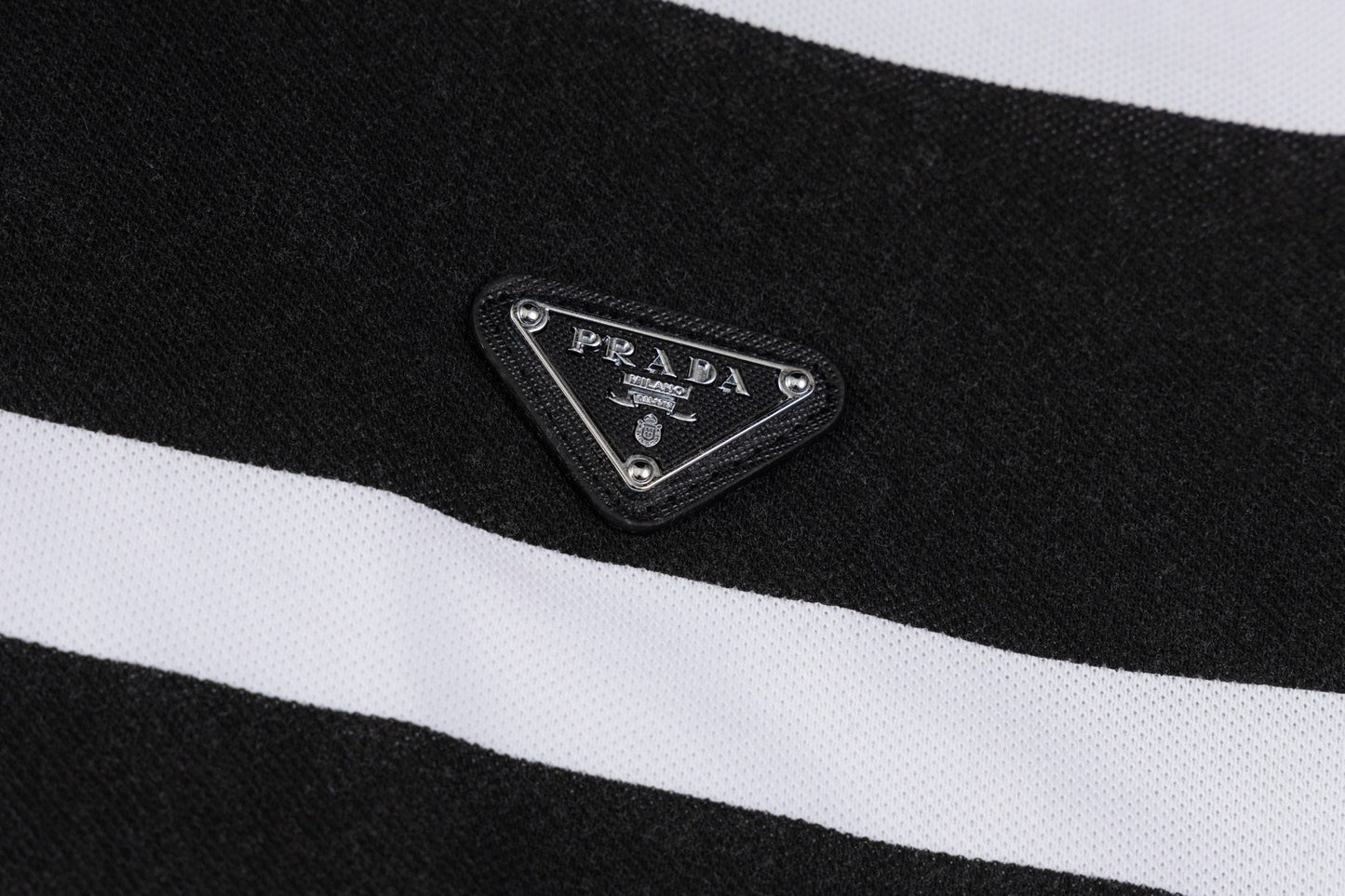 250218 New striped metal polo shirt