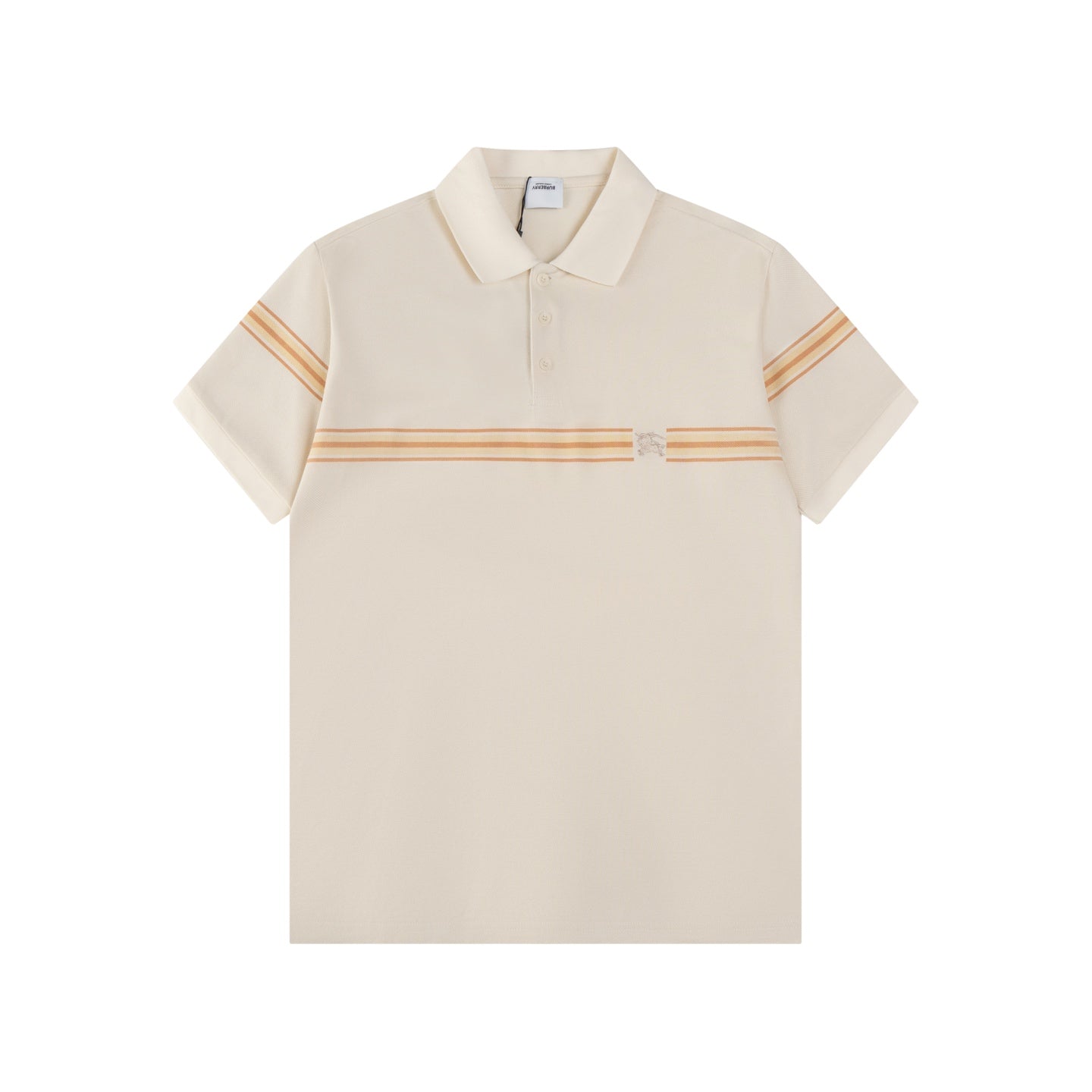 250218 New horizontal stripe style polo shirt