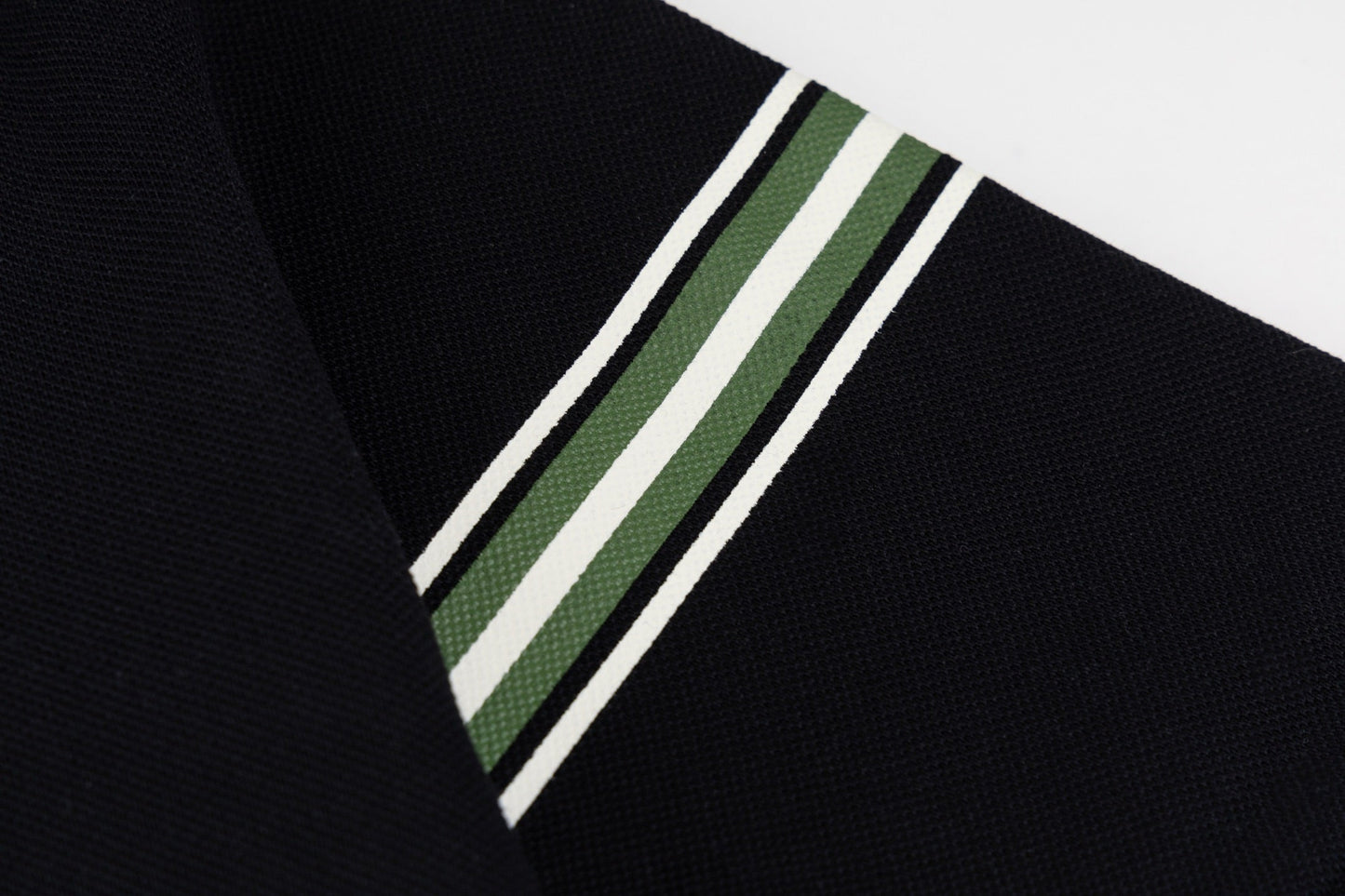 250218 New horizontal stripe style polo shirt