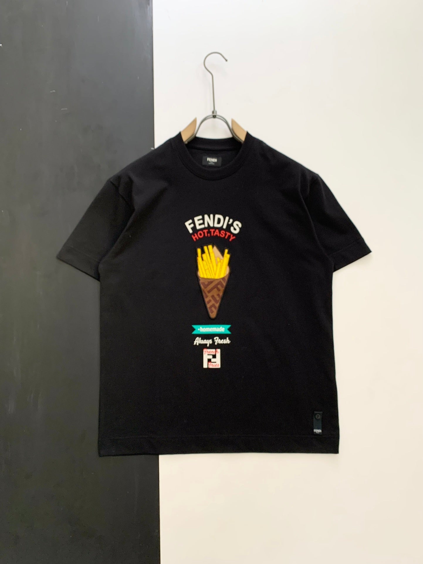 250218 New ice cream printed heavy T-shirt