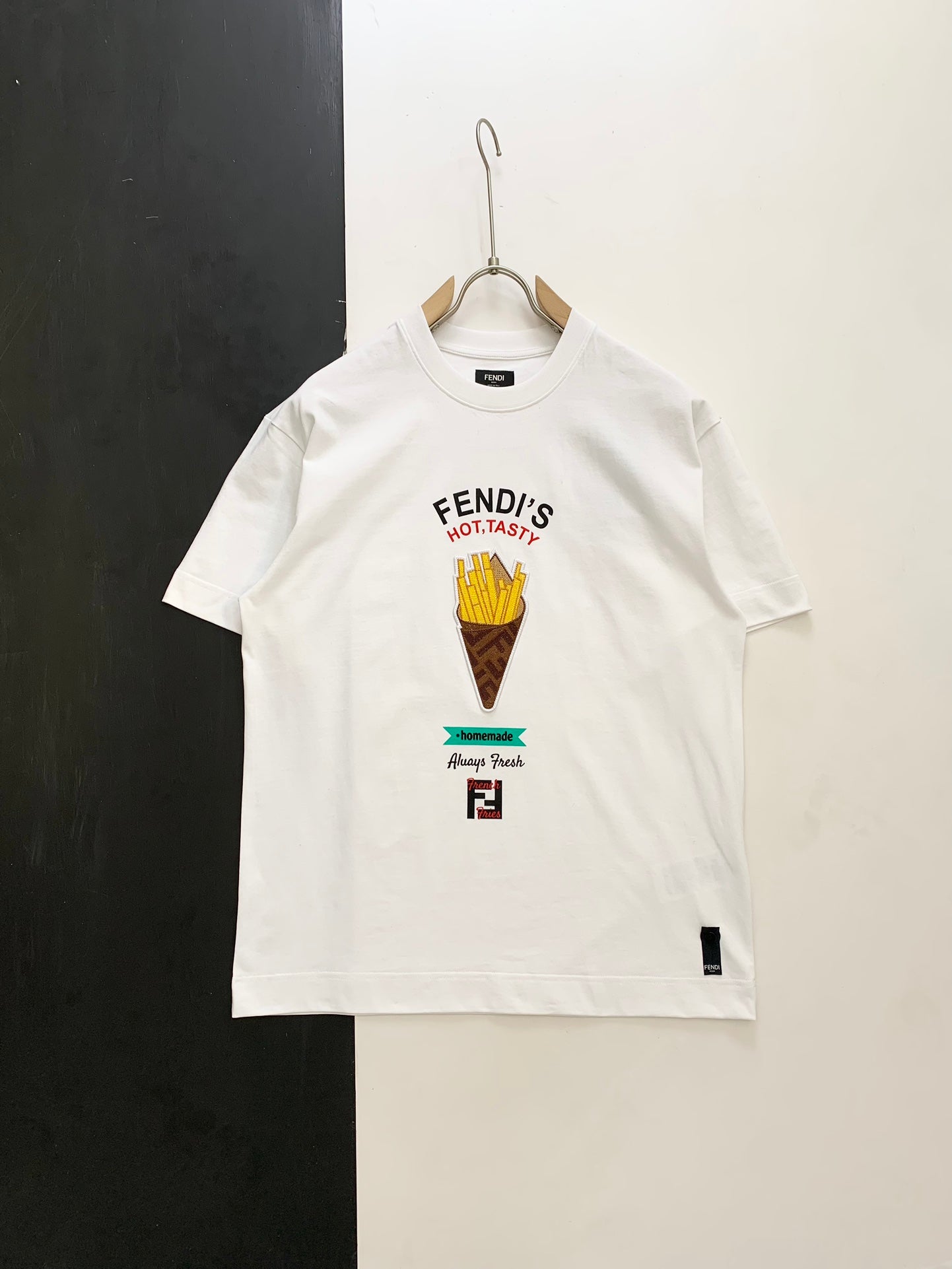 250218 New ice cream printed heavy T-shirt