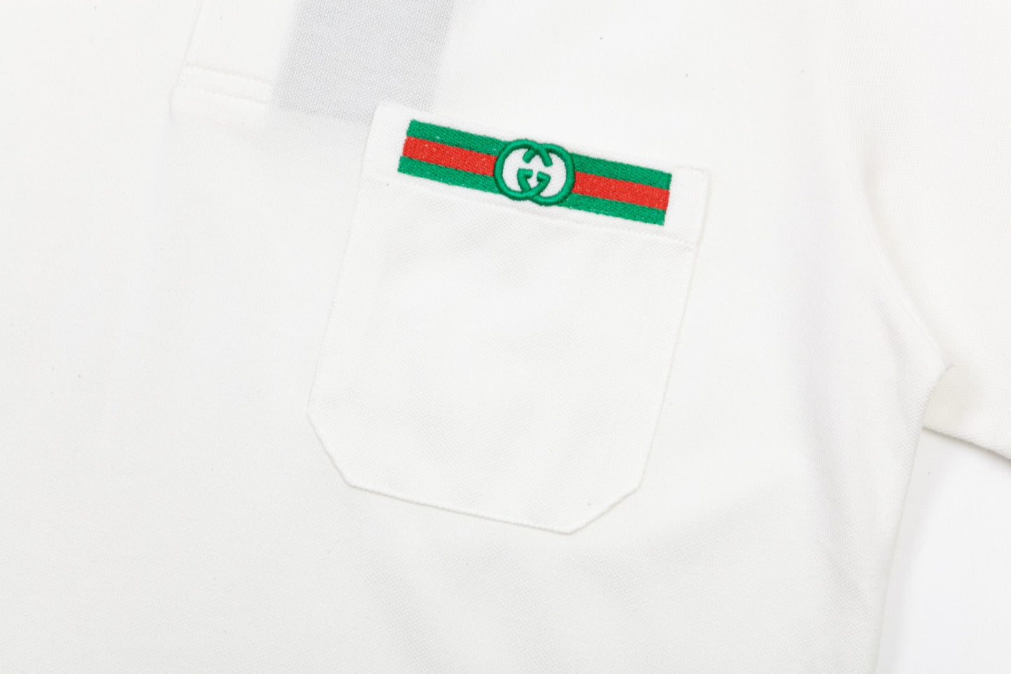 250218 Top quality classic embroidered pocket polo shirt