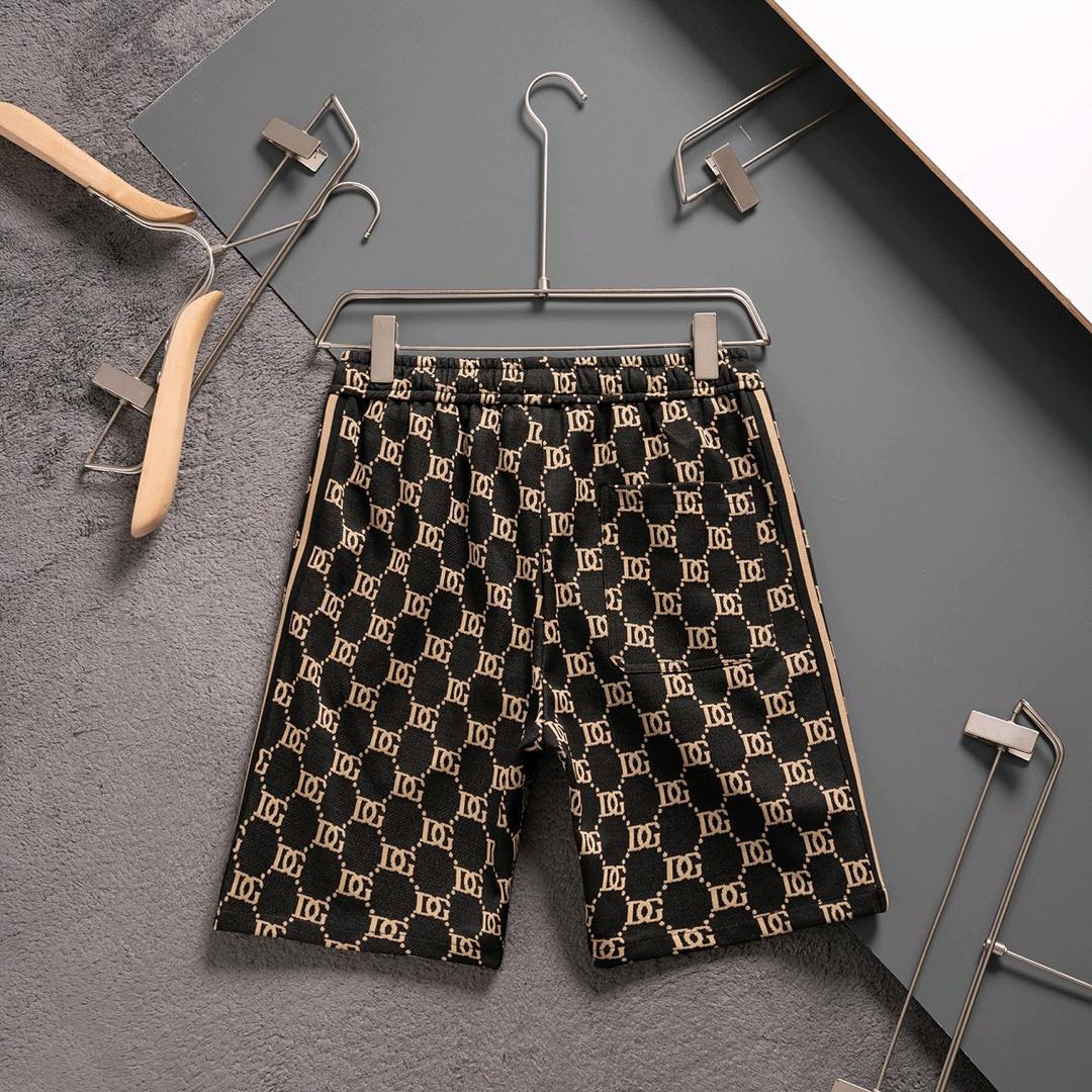 250224 New high quality jacquard knit stretch shorts