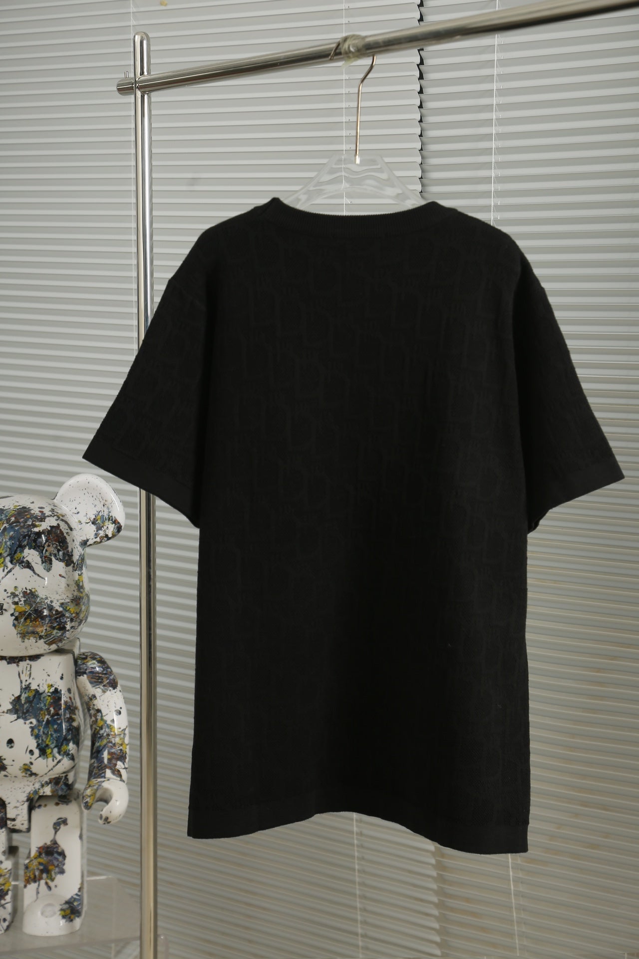 240224 New high quality dark woven T-shirts