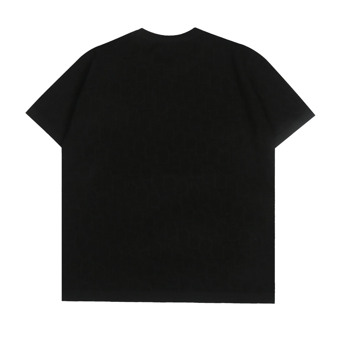 240224 New high quality dark woven T-shirts