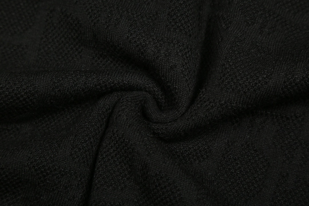 240224 New high quality dark woven T-shirts