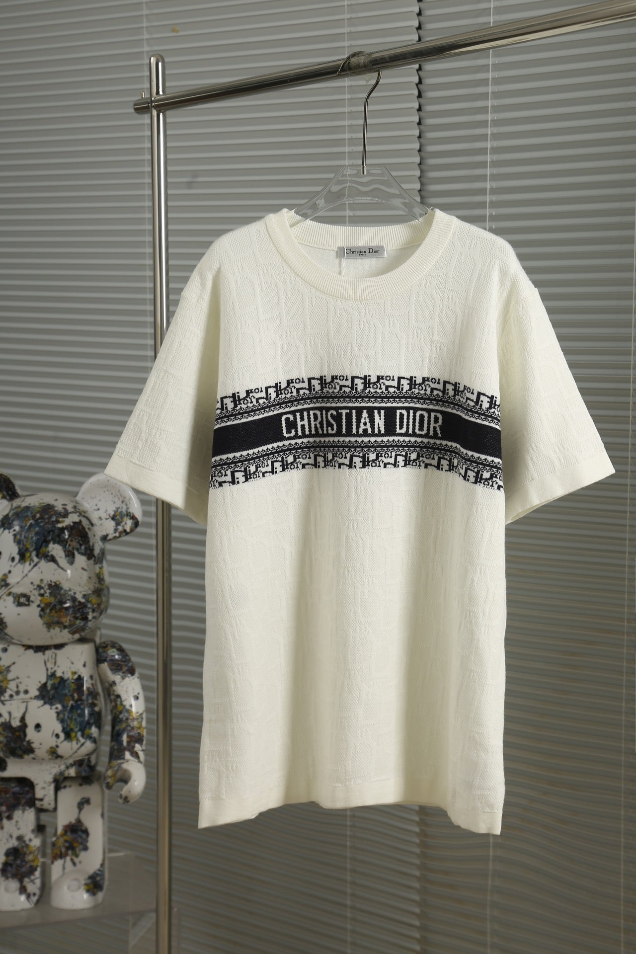 240224 New high quality dark woven T-shirts