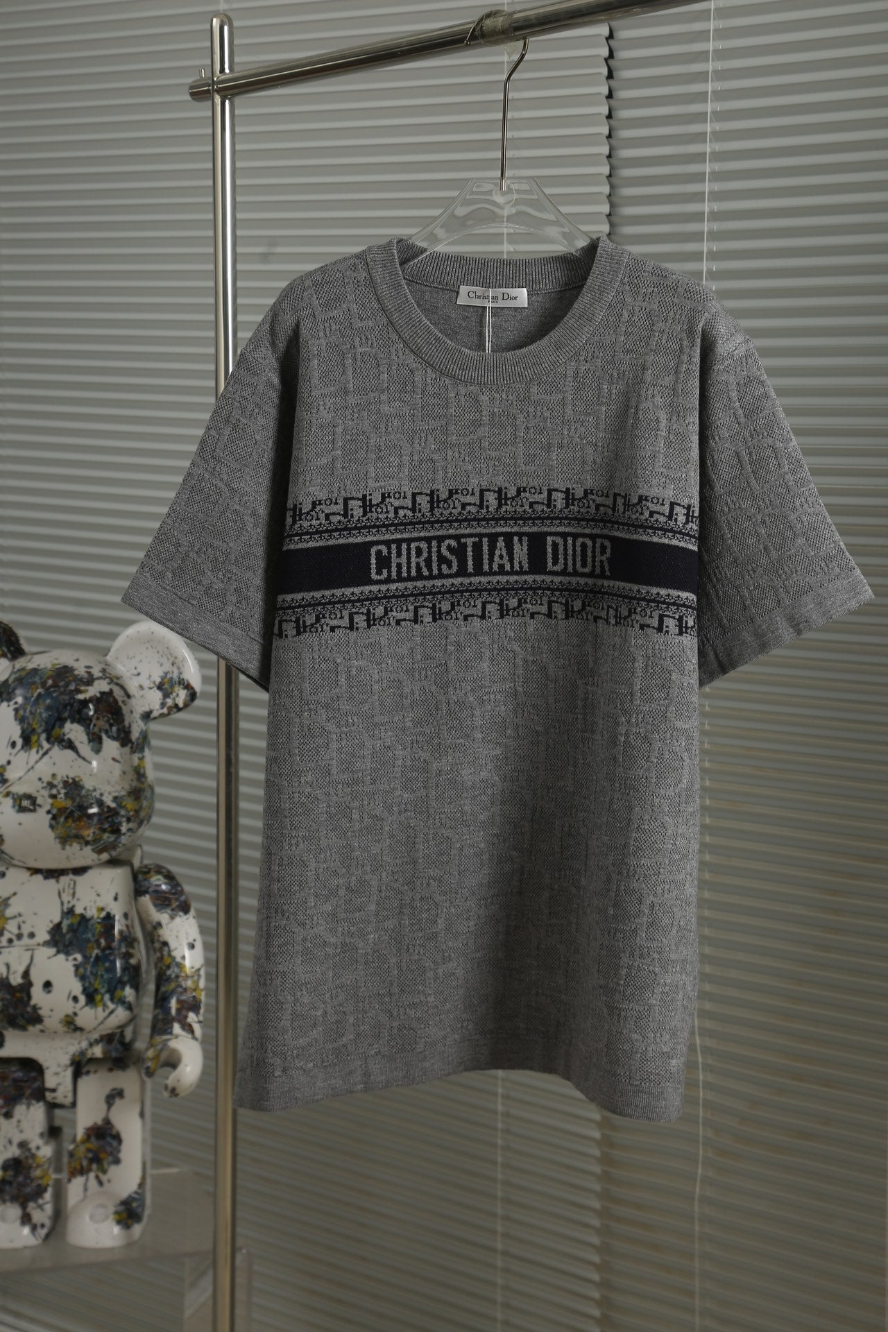 240224 New high quality dark woven T-shirts