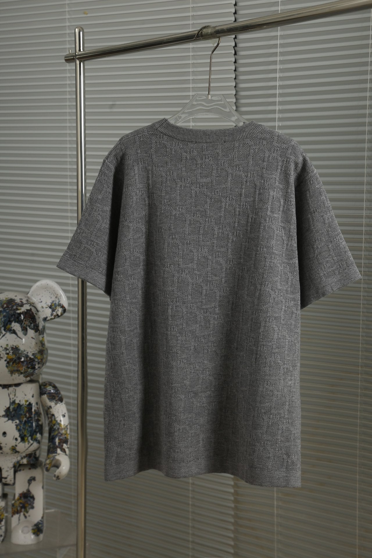 240224 New high quality dark woven T-shirts