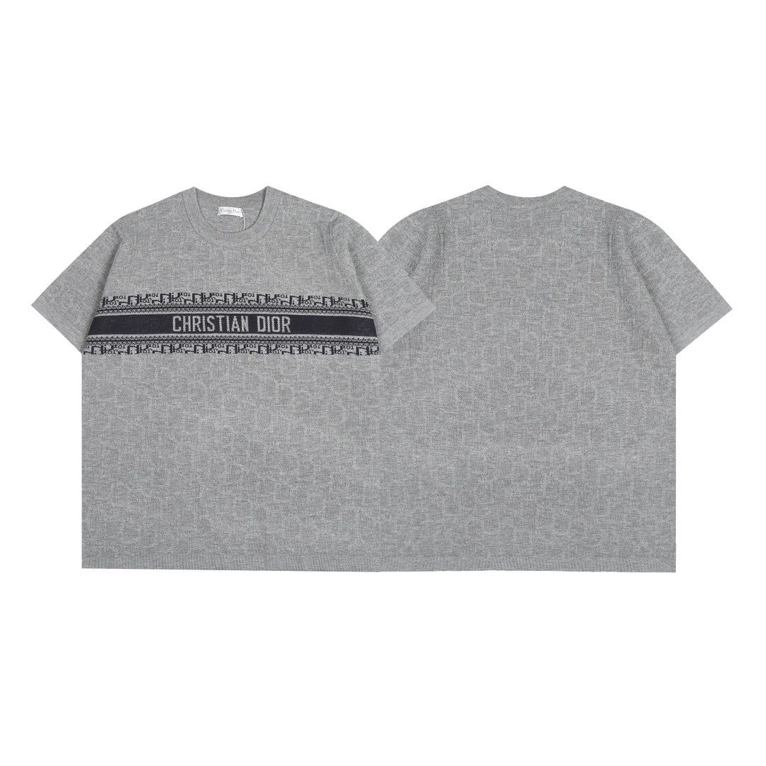 240224 New high quality dark woven T-shirts