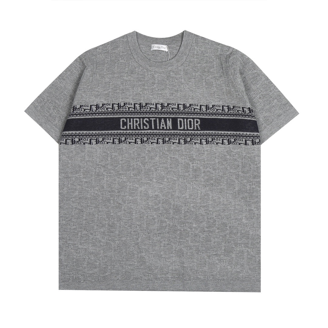 240224 New high quality dark woven T-shirts