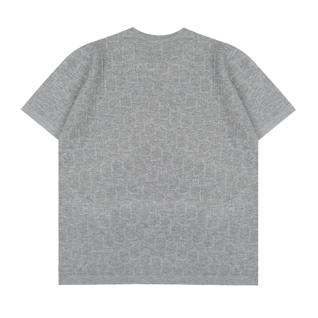 240224 New high quality dark woven T-shirts