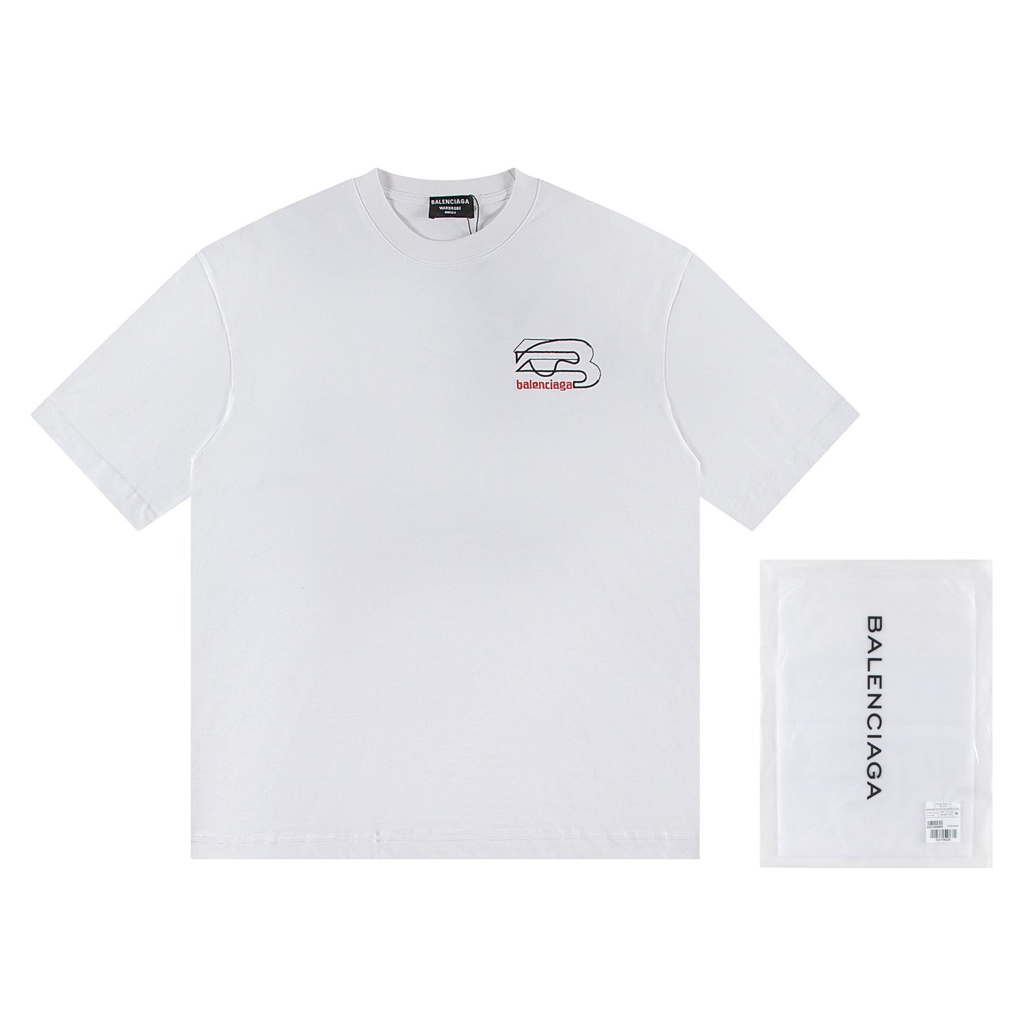 250224 New high quality simple embroidered T-shirt